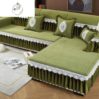 舒适主义沙发垫子四季通用防滑坐垫盖布巾贵妃2023新款皮沙发套罩全包