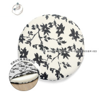 舒适主义法式坐垫椅垫可拆洗屁垫办公室宿舍久坐夏季透气垫子花影