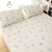 舒适主义兔先生床单床笠单件学生宿舍单双人1.2米1.5m1.8三四件套