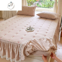 舒适主义新款床裙夹棉床笠单件防滑家用床单三件套床上用品床垫软垫保护罩