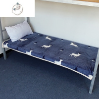 舒适主义加绒单人法兰绒床单单件学生宿舍0.9米上下铺床保暖短毛绒毯子冬