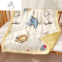 舒适主义婴儿被子空调被儿童新生儿宝宝小被子夏季薄款盖毯豆豆绒被