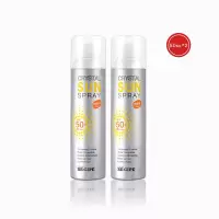 【明星同款】水晶防晒喷雾隔离防晒霜防紫外线SPF50+ 【50ml俩支装】