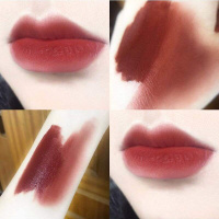 少女心无惧幻想透明唇釉防水不色唇彩显白口红液哑光雾面学生款 1996#浓情深红棕