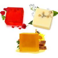 蜂蜜祛斑祛痘手工皂洗脸沐浴洗澡香皂精油洁面皂补水保湿控油 蜂蜜、玫瑰（送茉莉）