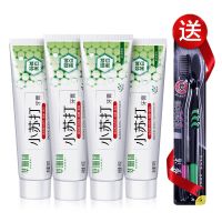 小苏打牙膏去牙垢口臭牙刷家庭套装批发 【送2把牙刷】4支小苏打美白720g