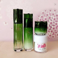 正品护肤品套装洗面奶拍拍水乳保湿霜素颜霜气垫面膜洁面啫喱 水+乳+保湿霜+素颜霜