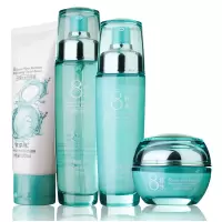 【送气垫CC】女士补水保湿化妆品套装淡斑护肤品水乳霜 水+乳+面奶+霜