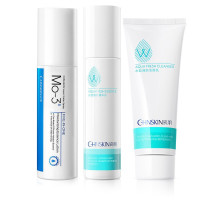 水韵三件套（洁面+水+乳） 【水韵清新光肌护肤品套装】补水保湿淡斑祛提亮肤色化妆品