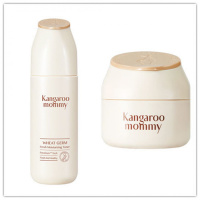 孕妇护肤品套装天然化妆品补水保湿水乳孕期专用 水+霜 +豆乳精华液