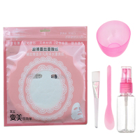 【超薄蚕丝压缩面膜】非无纺布蚕丝面膜纸贴压缩面膜蚕丝面膜扣 50片压缩面膜纸+面膜工具四件套