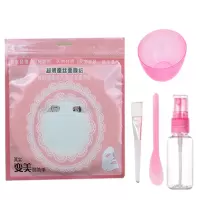 【超薄蚕丝压缩面膜】非无纺布蚕丝面膜纸贴压缩面膜蚕丝面膜扣 50片压缩面膜纸+面膜工具四件套