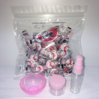 无纺布压缩面膜纸女100片粒 蚕丝超薄隐形一次性面膜扣水疗 玛姬儿50粒+面膜碗+喷瓶+泡瓶