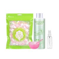 正品压缩面膜纸蚕丝超薄水疗一次性补水面膜粒湿敷学生女 压缩面膜【100粒】+黄瓜水碗棒喷瓶