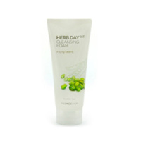 泡沫洗面奶芦荟樱桃柠檬控油补水保湿祛痘25ml/170ml 绿豆洗面奶