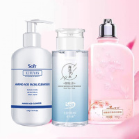 买1送1氨基酸洗面奶祛痘女男学生控油深层清洁卸妆洁面乳正品 【女神组合二】洗面奶+卸妆水+身体乳