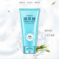 洗面奶 玻尿酸补水洗面奶女男清爽润肤补水保湿深层洁净洁面乳