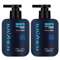 男士洗面奶控油补水保湿洗面奶抗痘清洁毛孔正品洁面乳男学生 卡绅酷爽洗面奶(2瓶)