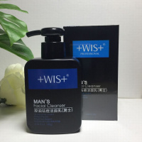 WI男士洗面奶控油去黑头祛痘收缩毛孔洁面乳淡印左颜右色洁面乳iS 控油祛痘洗面奶2瓶价