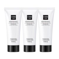 氨基酸洗面奶女男士学生祛痘去黑头补水控油毛孔收缩洁面乳 洁面乳【装三瓶】