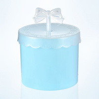 抖音推荐新款蝴蝶结洗脸打泡器洗面奶洁面打泡器脸部起泡器打泡瓶 单个蝴蝶结蓝色款