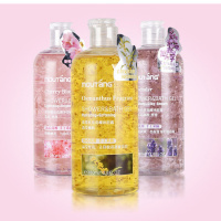 【真花瓣】樱花花瓣沐浴露香水浴液380ml女士留香保湿沐浴乳 380ml樱+桂+薰衣草
