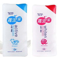 500ml大容量搓泥宝全身去角质皮搓澡泥沐浴露360毫升搓泥宝贝 2瓶：500克牛奶+500玫瑰