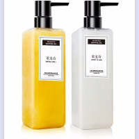 金流沙沐浴露香水持久留香保湿补水男女沐浴露家庭装 黄金沐浴露+银河沐浴露