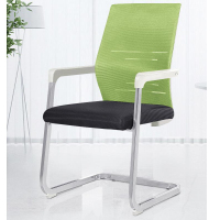 雨森源绿色椅子YS-L01培训椅办公椅子网面椅