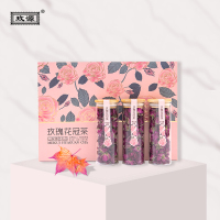 玫源 玫瑰花茶平玫瑰花冠茶伴手礼礼盒养生食用花茶