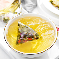 背包寻味 升级款 盰悦养生茶 春夏贡菊枸杞薄荷玫瑰花茶组合 15包