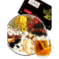 菊花枸杞决明子茶金银花牛蒡根花茶组合去胃火肝火养生茶养肝茶包