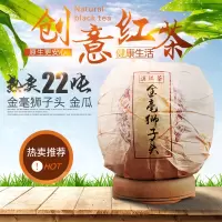 滇红茶普之味金毫狮子头500g沱茶云南工夫红茶