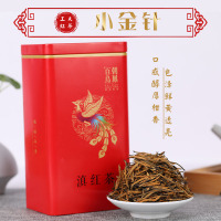 云南凤庆小金针滇红茶特级凤庆滇红茶浓香型直条蜜香金芽散装200g