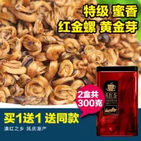 滇红茶叶 特级云南凤庆 金丝芽茶 金螺云谷熙品 蜜香甜