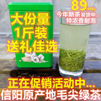 信阳毛尖茶叶特级嫩芽春茶浓香型高山绿茶2020新茶礼盒装散装500g