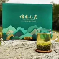 信阳毛尖2020新茶上市明前头采特级嫩芽散装绿茶纯芽头250g礼盒装