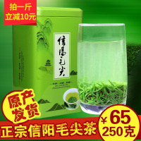 信阳毛尖2020新茶叶绿茶高山毛尖雨前嫩芽浓香型手工春茶散装250g