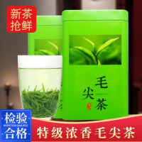 2020年新茶信阳毛尖茶叶明前特级浓香型200g罐装绿茶茶叶嫩芽春茶