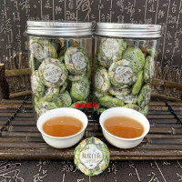 新会陈皮老白茶福鼎白茶小茶饼特级小饼干茶老寿眉老贡眉一罐半斤