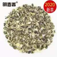 茉莉花茶2020新茶明春香曲螺王横县茉莉花茶叶散装500g袋装浓香型