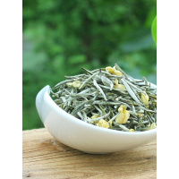 蒙顶山茉莉花茶2020新茶四川梦唐飘雪兰雪浓香型特级毛尖茶叶250g