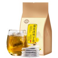 菊花决明子茶牛蒡枸杞金银花袋泡茶组合花茶晚安眼睛茶代加工150g
