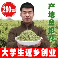 金银花茶清火250g袋装正宗封丘原产金银花散装非一斤精选花茶