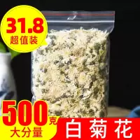 白菊花茶500g正品山贡菊花散装新花批發清去热火降火非胎菊王茶