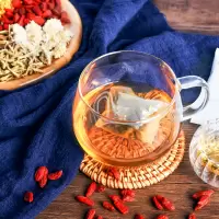 仁和菊花决明子茶金银花牛蒡根枸杞熬夜降肝明目茶清组合养生花茶