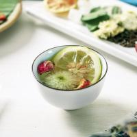 柠檬荷叶茶肚子刮油去脂玫瑰花茶菊花冬瓜组合养生清肠减脂肪