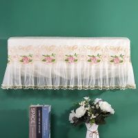 美的格力空调罩挂机1.5p挂式空调套全防尘罩子防尘罩包布艺空调套|伊丽莎粉色 1.5-2P通用-全包