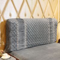 床头罩全包床头套床背套罩欧式防尘布罩皮床软包靠背保护套1.5m米|冬日恋歌床头罩--爵士灰 150×70cm