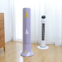 塔扇防尘罩通用塔扇套立式格力美的艾美特圆柱形塔式电风扇保护罩|紫韵